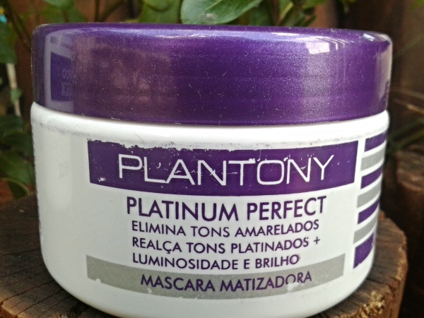 Plantony cosméticos máscara matizadora platinum perfct